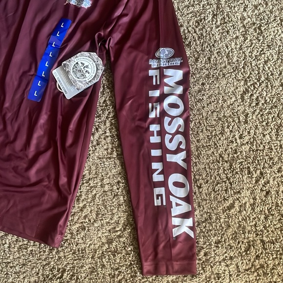 NWTs Men’s Mossy Oak engineered angling elite long sleeve fishing gear. Sz L - Picture 2 of 10